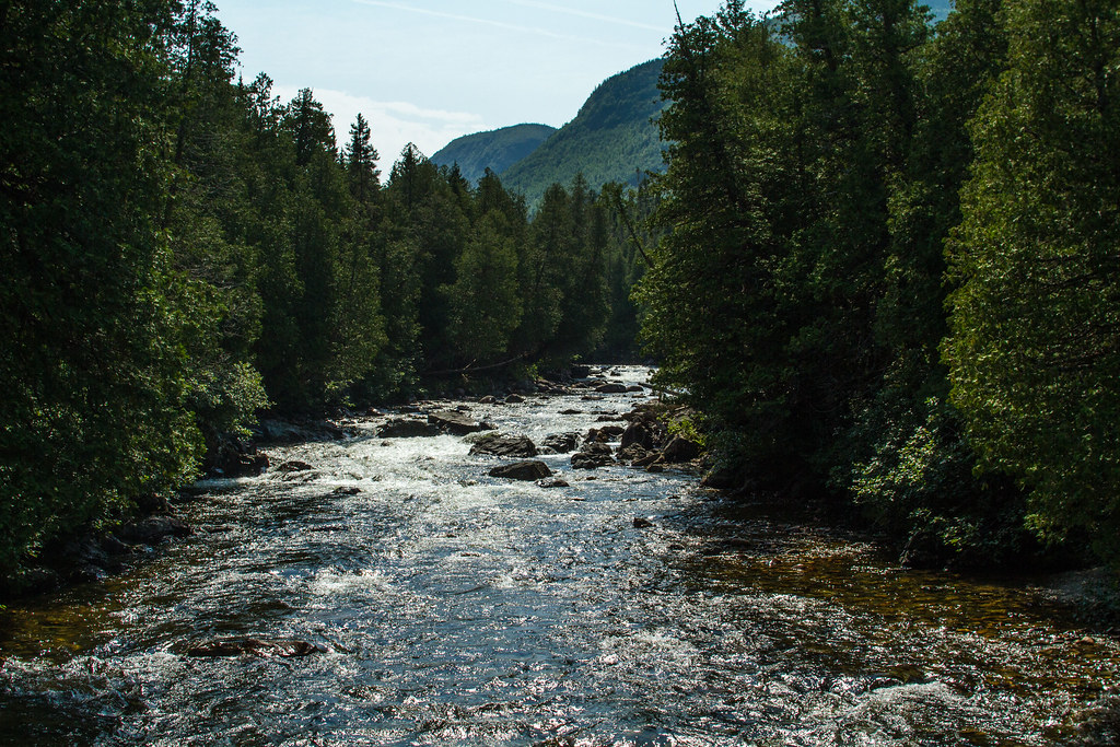 La rivière SainteAnne Parc national de la Gaspésie, Québe… Flickr