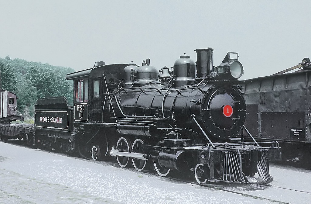 BSC 1 at Steamtown, Bellows Falls, VT on August 16, 1970 Flickr