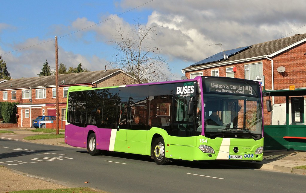 BF65 HVU, Ipswich Buses Citaro 154, Defoe Road, 14th. Octo… Flickr