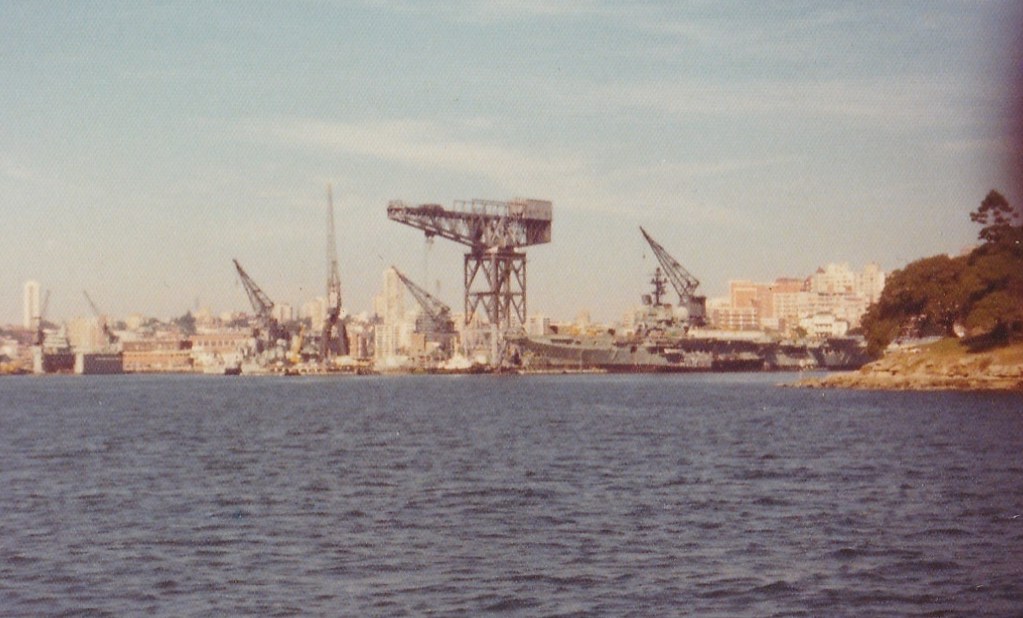 Aircraft Carrier R 21, HMAS Melbourne, Garden Island, Sydn… Flickr