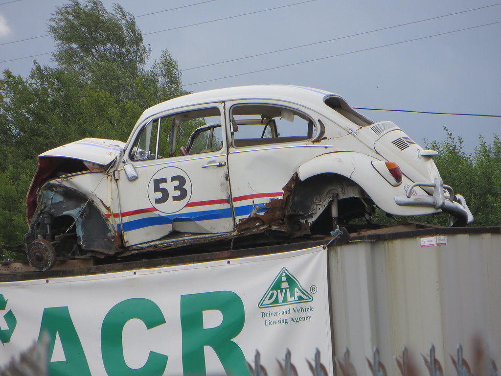 Herbie in the scrapyard Alan Gold Flickr