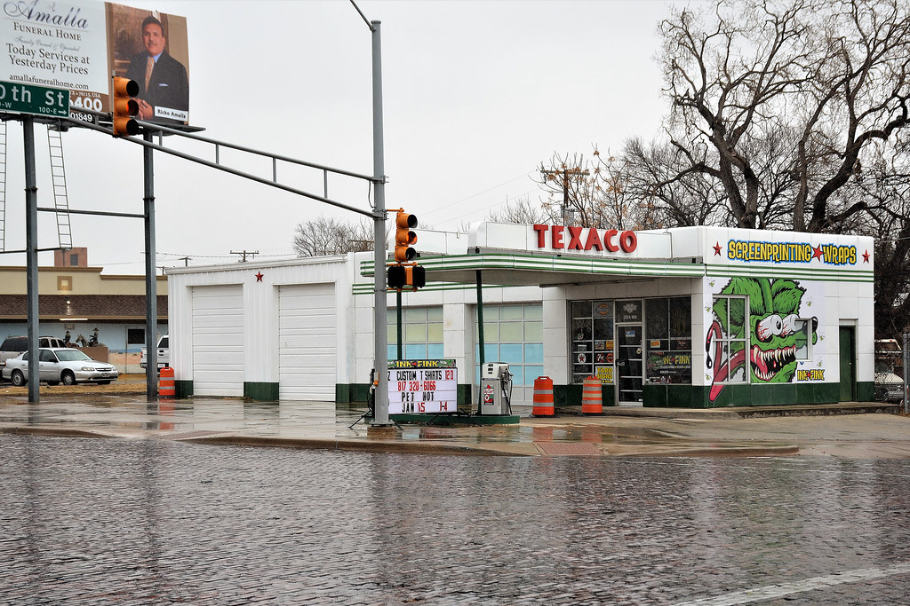 Texas, Fort Worth, Former Texaco Gas Station Earl Leatherberry Flickr