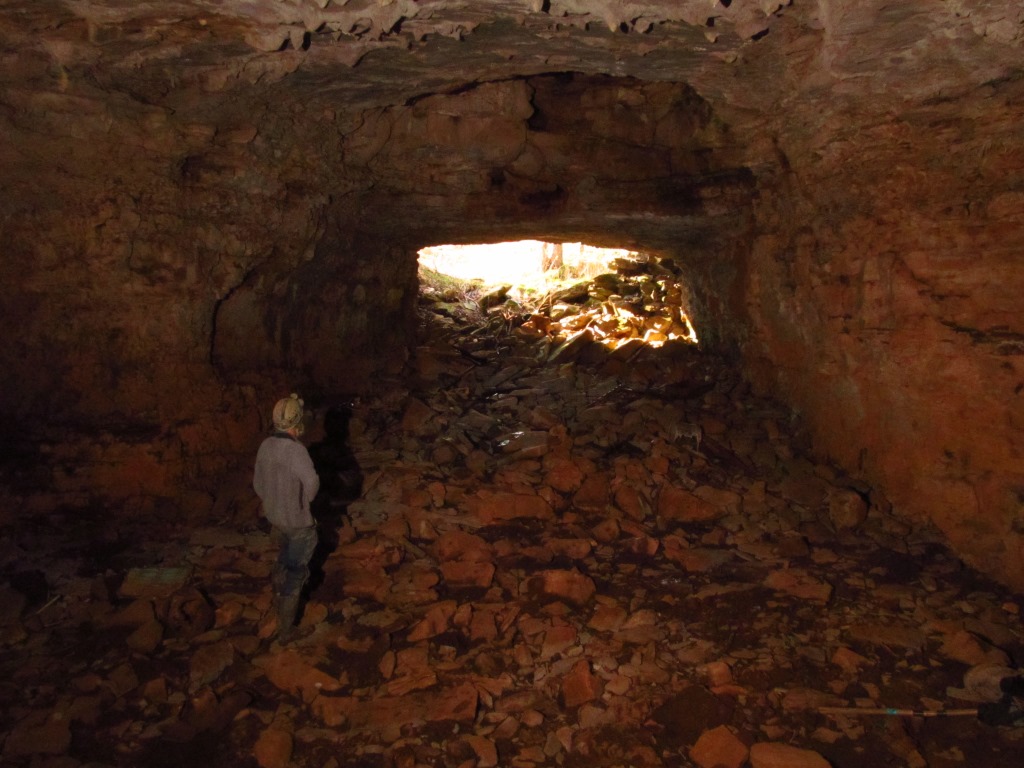 cave with large entrance room, Barren County, Kentucky Flickr
