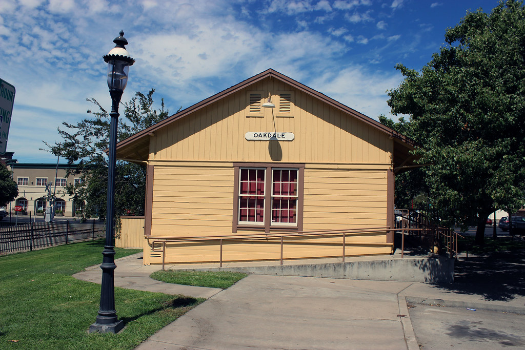 Oakdale Station Down town Oakdale, California. California Will Flickr