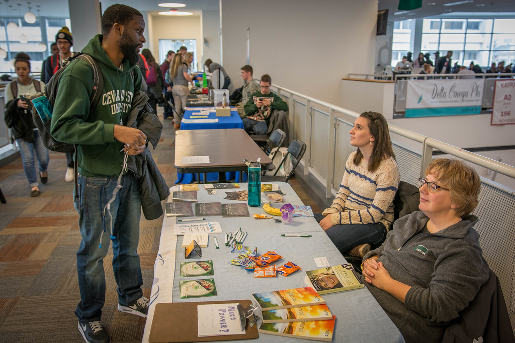 Michael Booker Engineer major Michael Booker engaging in c… Flickr