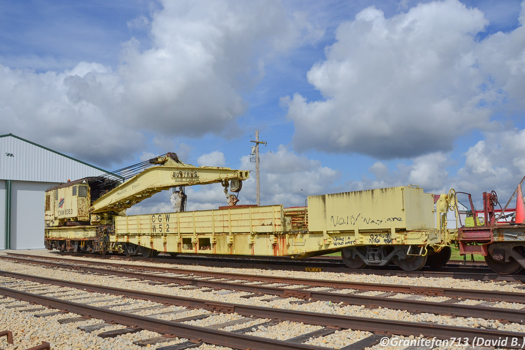 CNW 6363 Bucyrus Crane Trucks, Buses, & Trains by granitefan713 Flickr