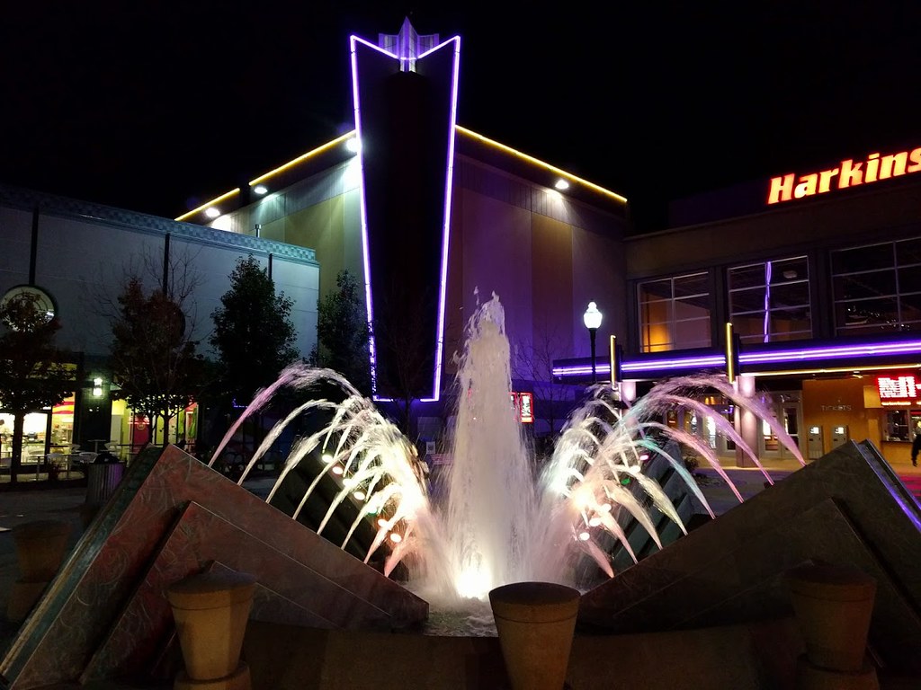 Denver Colorado Fountain I saw this illuminated fountain a… Flickr