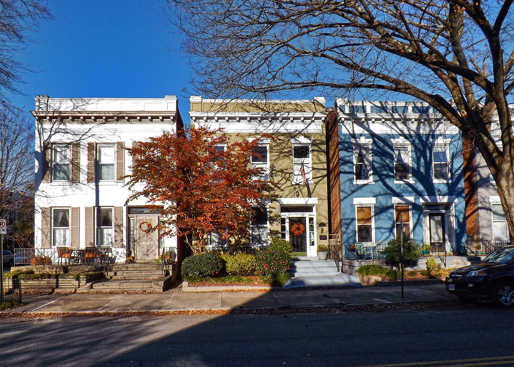 Three Homes on Floyd Avenue, Richmond, VA r.w. dawson Flickr