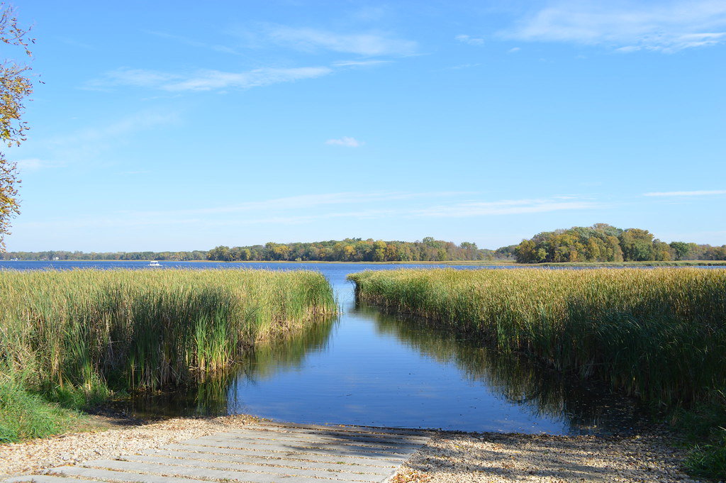 Boat launch at Otter Lake Ramsey County Minnesota Flickr