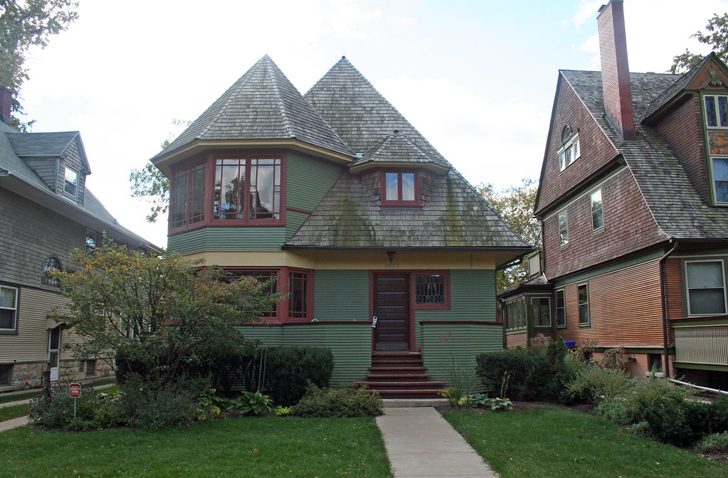 Chicago Thomas Gale House Oak Park, W Chicago Architect … Flickr
