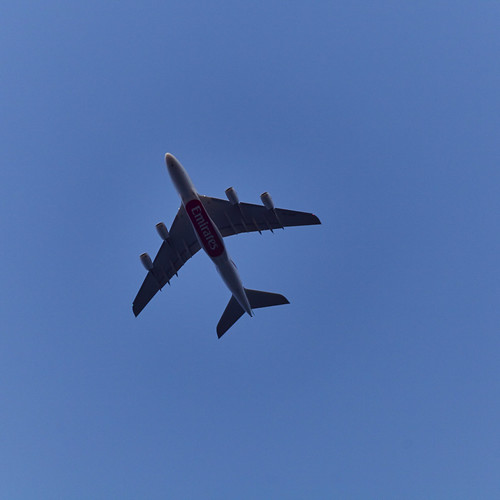 Planes flying over London Flickr