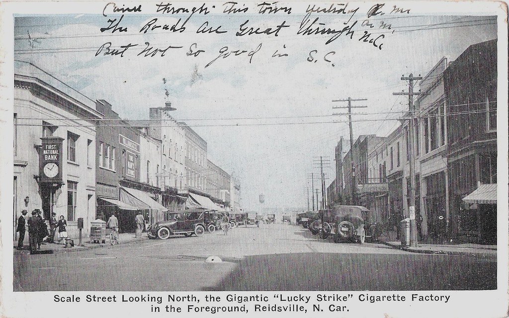 Scales St., Reidsville 001 State Archives of North Carolina Raleigh