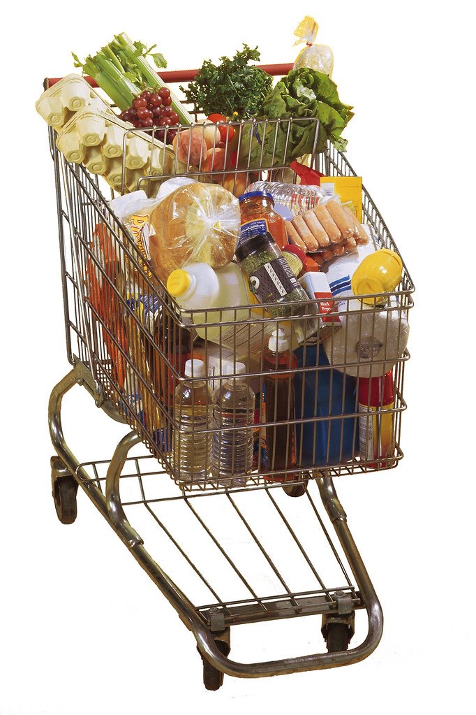 Shopping Cart FULL In food deserts, full grocery carts … Flickr