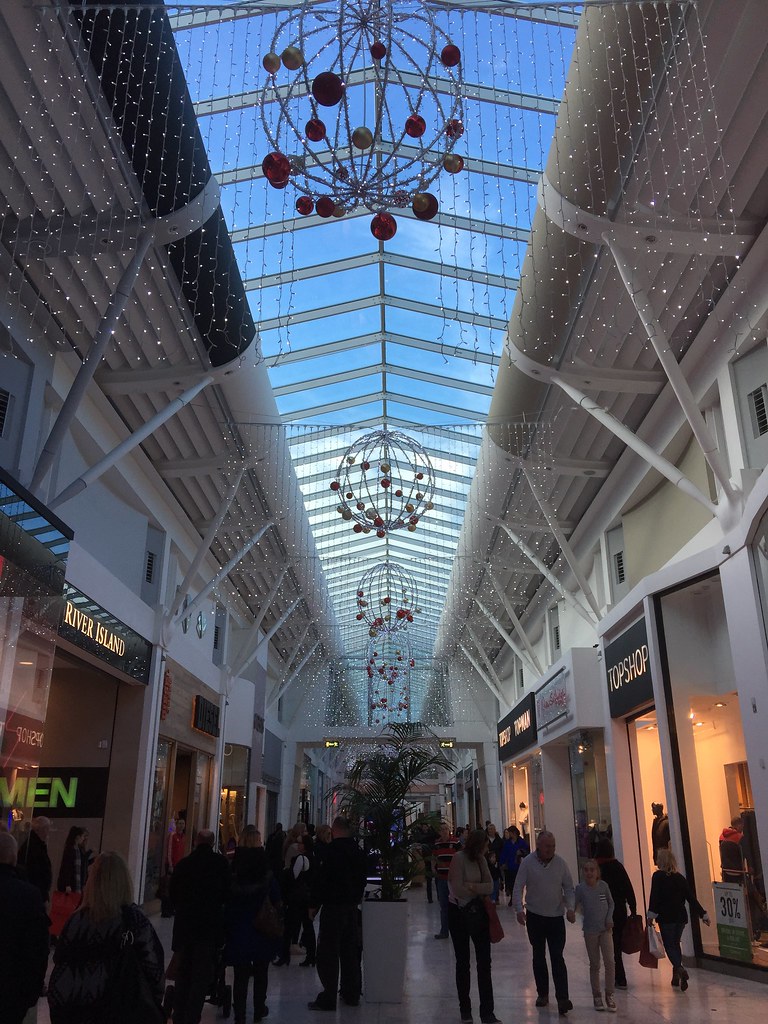 Liffey Valley Shopping Mall Dublin Ireland Christmas 2015