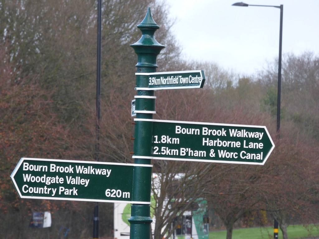 Northfield Road, Weoley Castle fingerpost Was a bit of l… Flickr