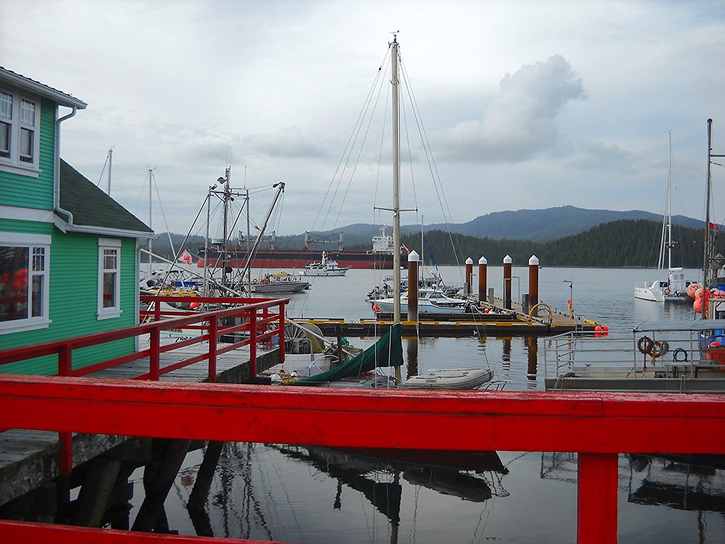 Waterfront, Prince Rupert BC Prince Rupert has a really pi… Flickr