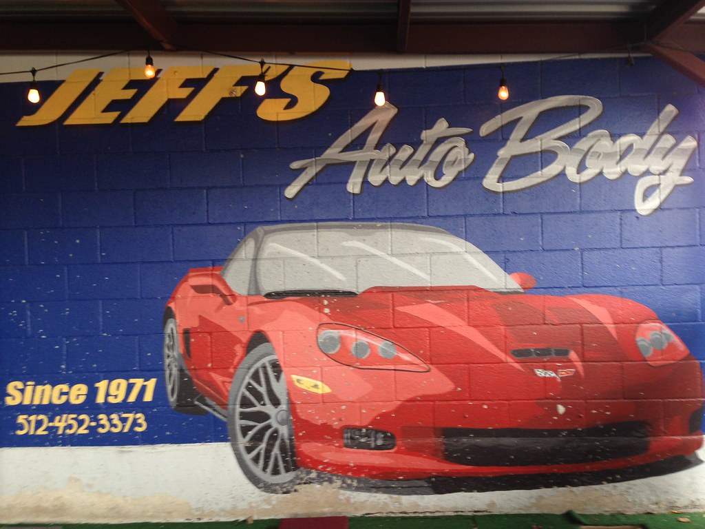 Jeff's Auto Body Advertising art. pianoforte109 Flickr