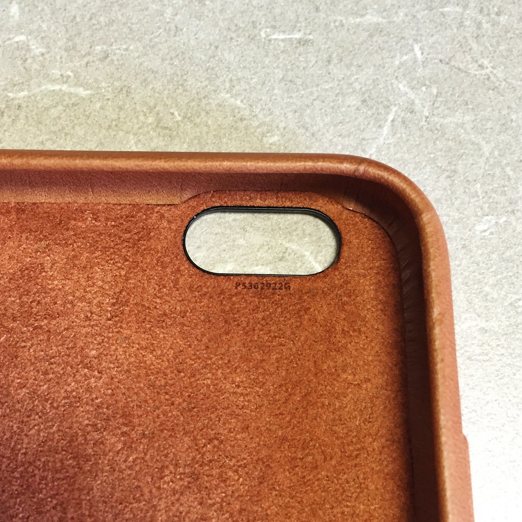 apple iPhone 6/6s saddle brown leather case. Yanki01 Flickr