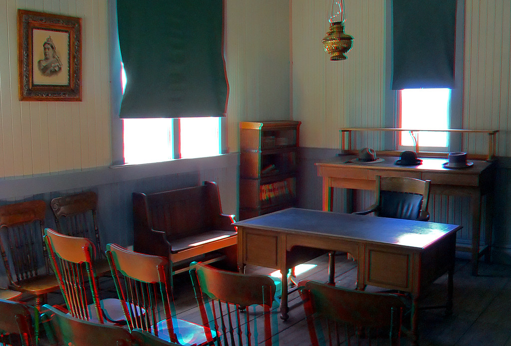 Fort Steele, BC Court house PG 3D Flickr