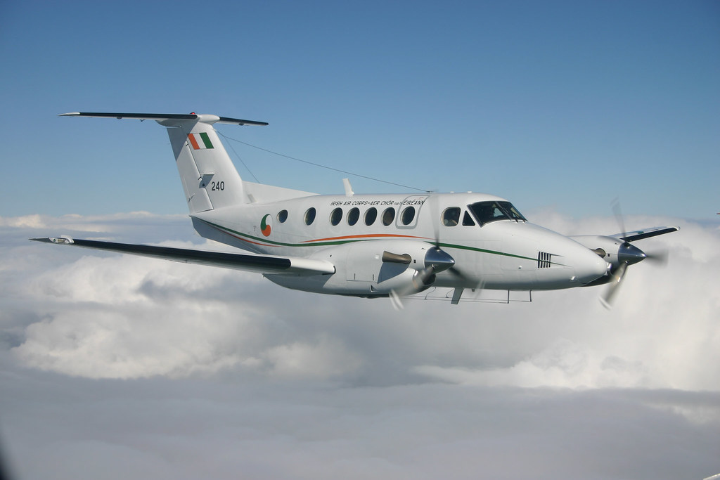 IAC 240 K240 seen overhead Baldonnel, Ireland in its revis… Flickr