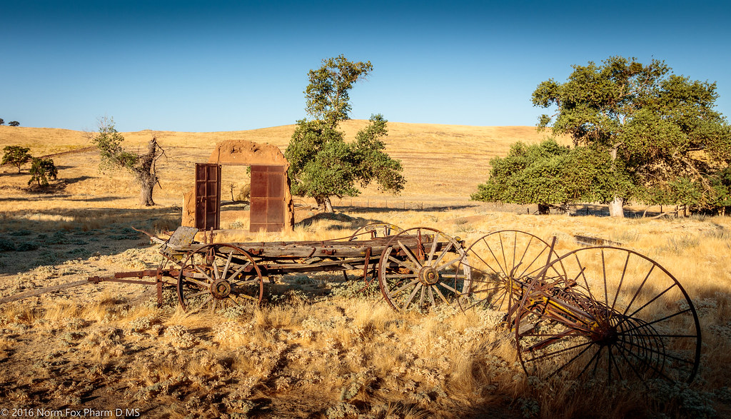 Rural Decay Hornitos, California Old adobe house and wagon… Flickr