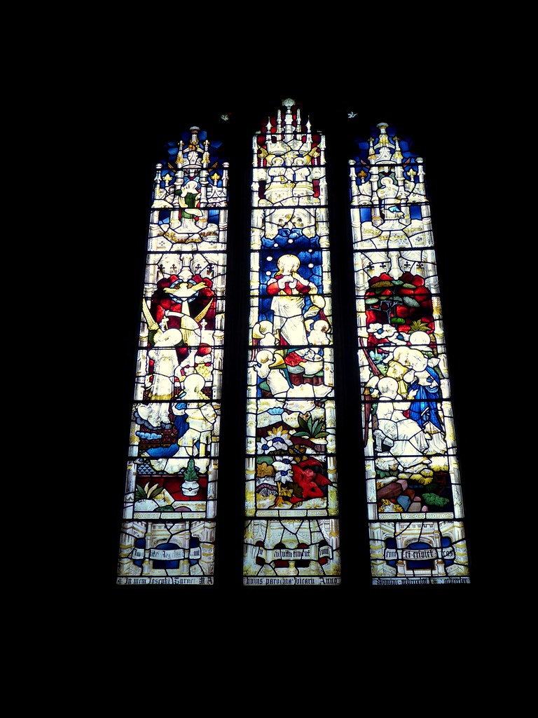 Stained glass Lancaster parish church Jacobite52 Flickr