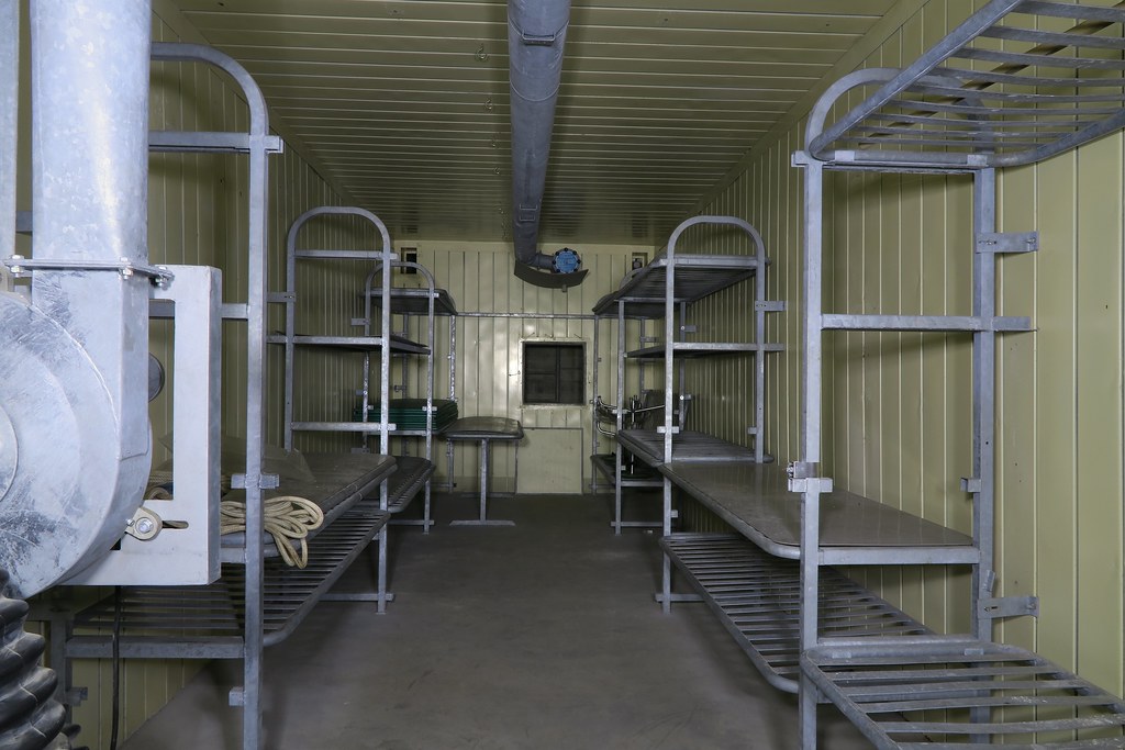 ASU Atomic shelter A look into the shelter from the gas ??? Flickr