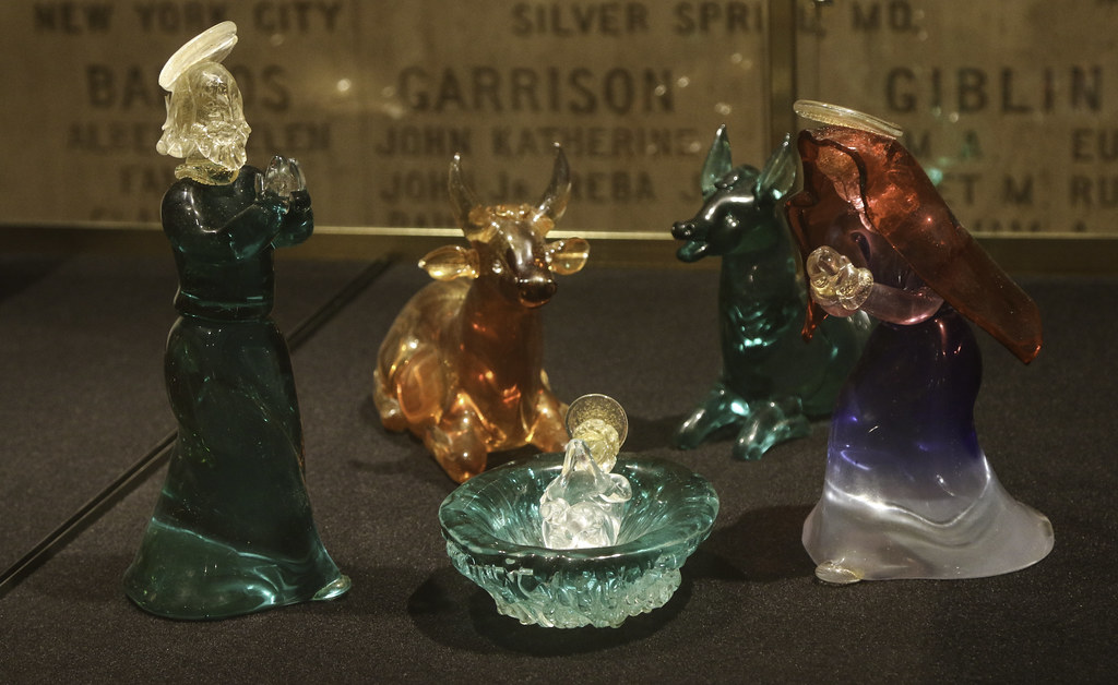 Glass Nativity This Nativity scene is by the famed Murano … Flickr