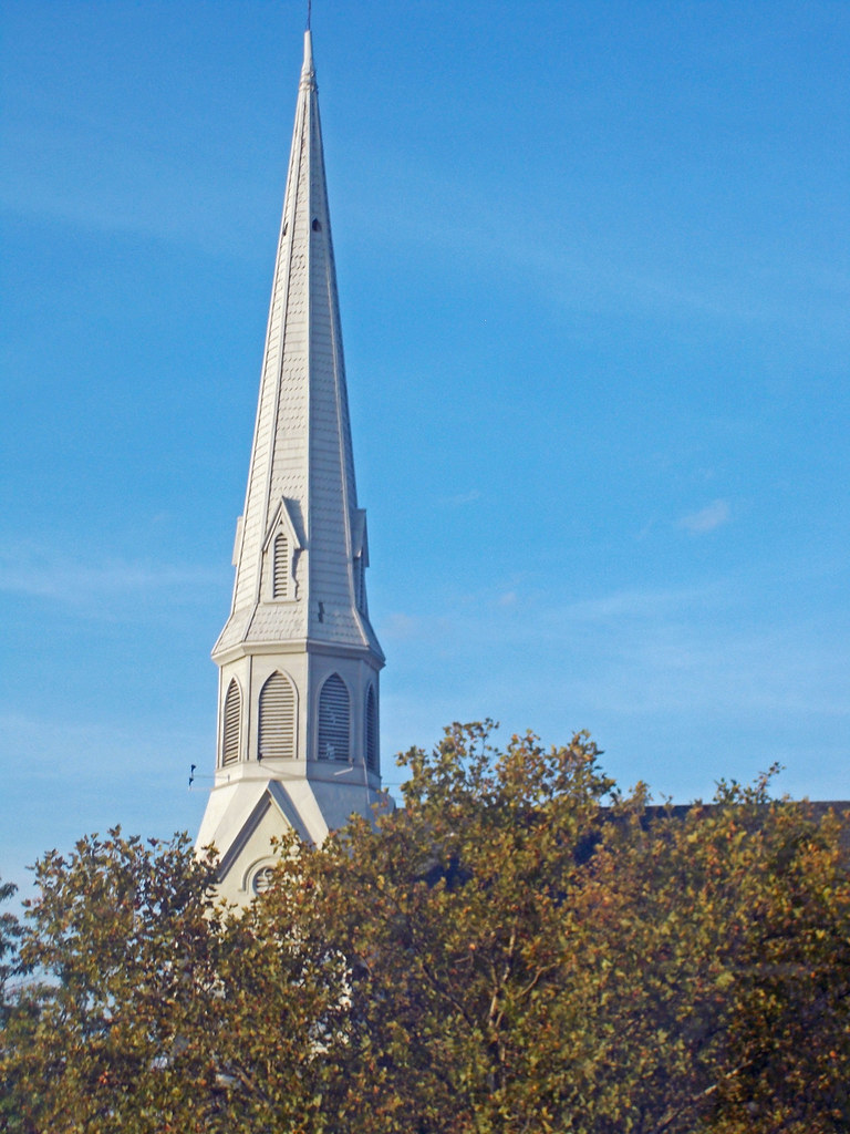 Steeple Newark OH Newark is a nice little town with a hist… Flickr