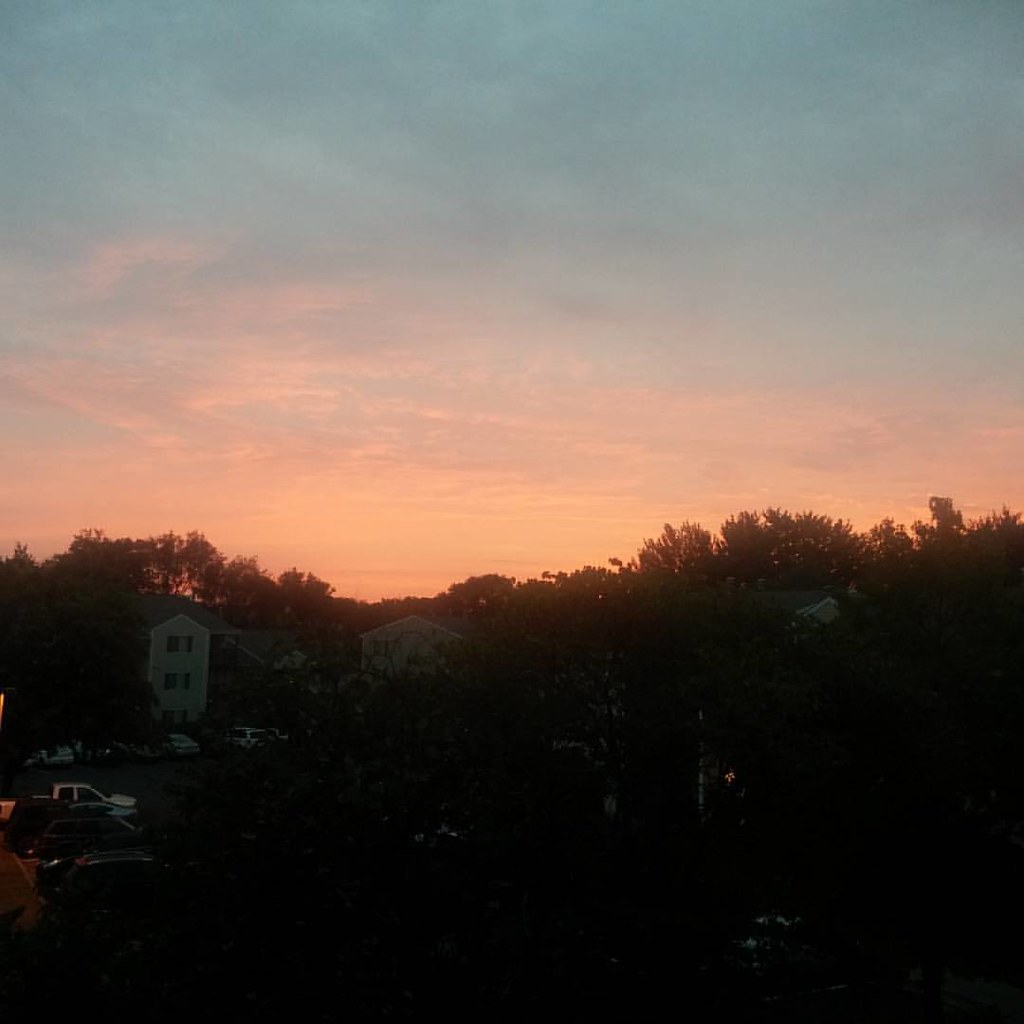 Salida y puesta de sol de Wardensville Grade, Winchester, VA, EE. UU.