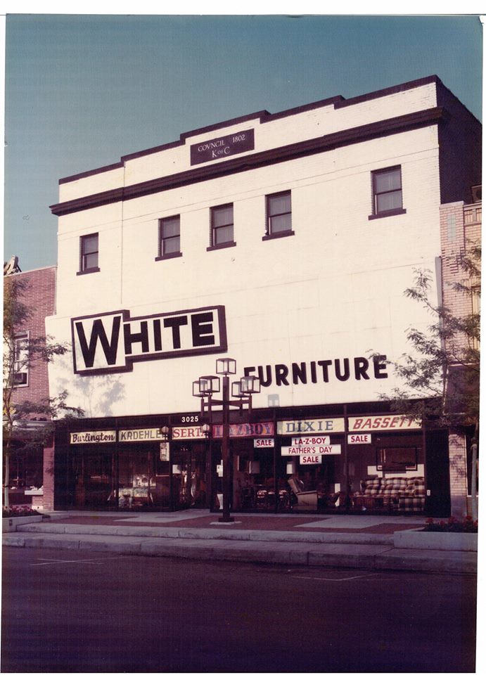 WYANDOTTE White Furniture storefront (1980s) The present… Flickr