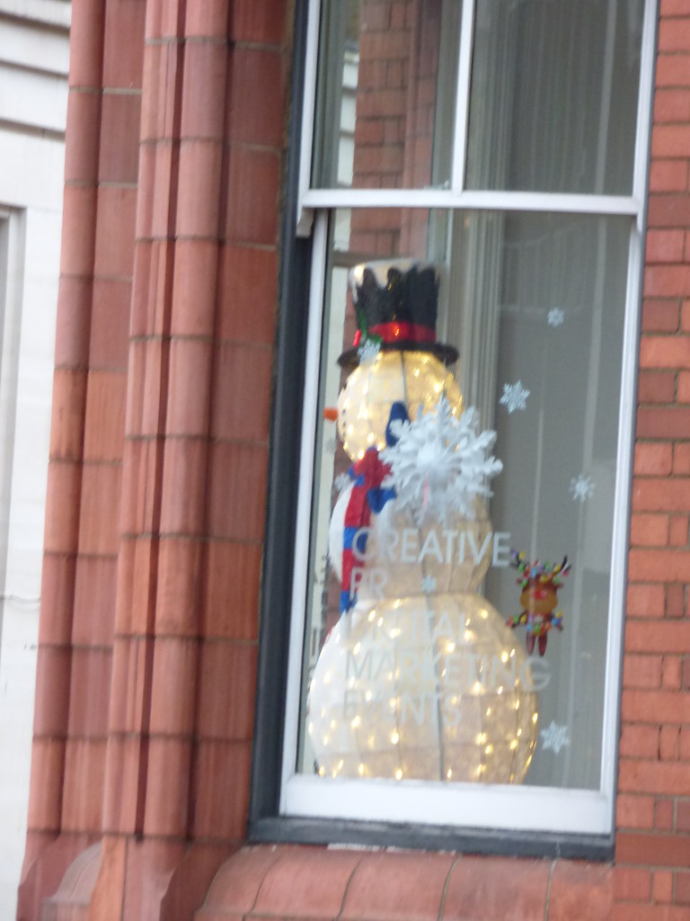 Snowman 19 Newhall Street, Birmingham A snowman in the w… Flickr