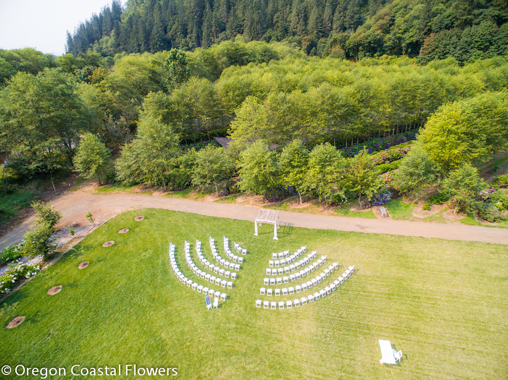 Oregon Coast Wedding Venue Oregon Coastal Flowers