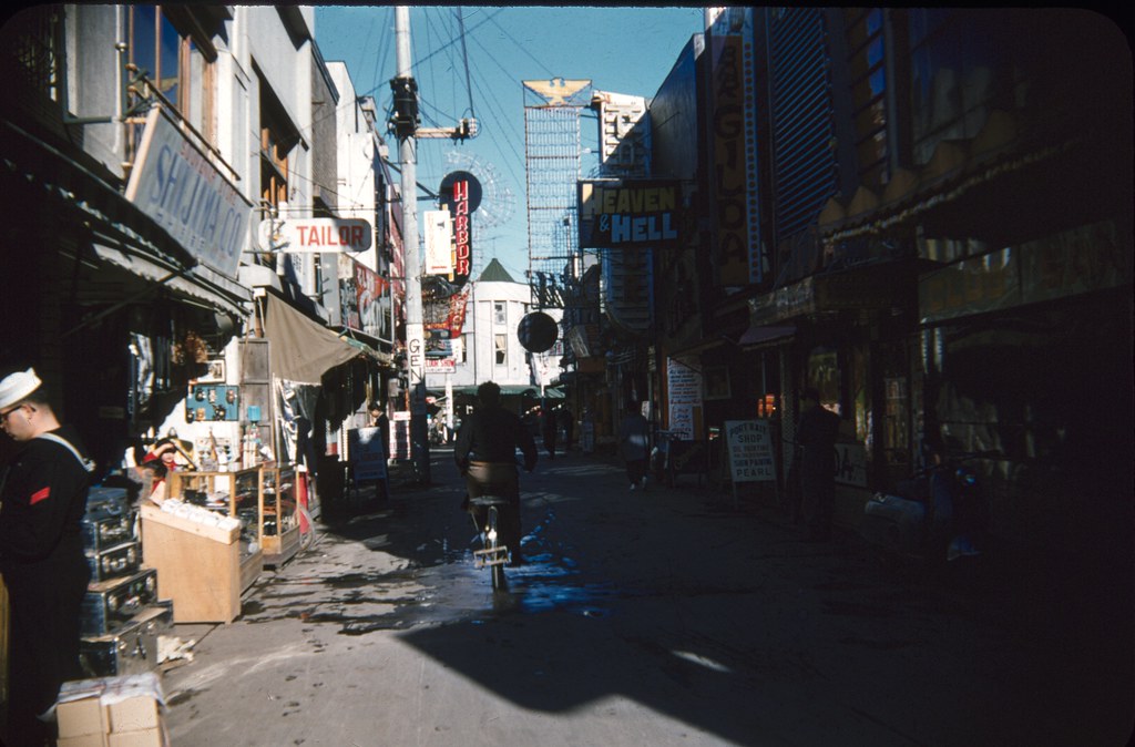 Heaven or Hell, 1961 Yokosuka, Japan 1961 Photographer unk… m20wc51