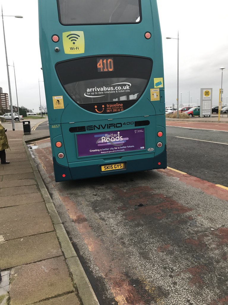 SK15GYS Arriva North West 4657 On loan to Laird Street dur… Flickr