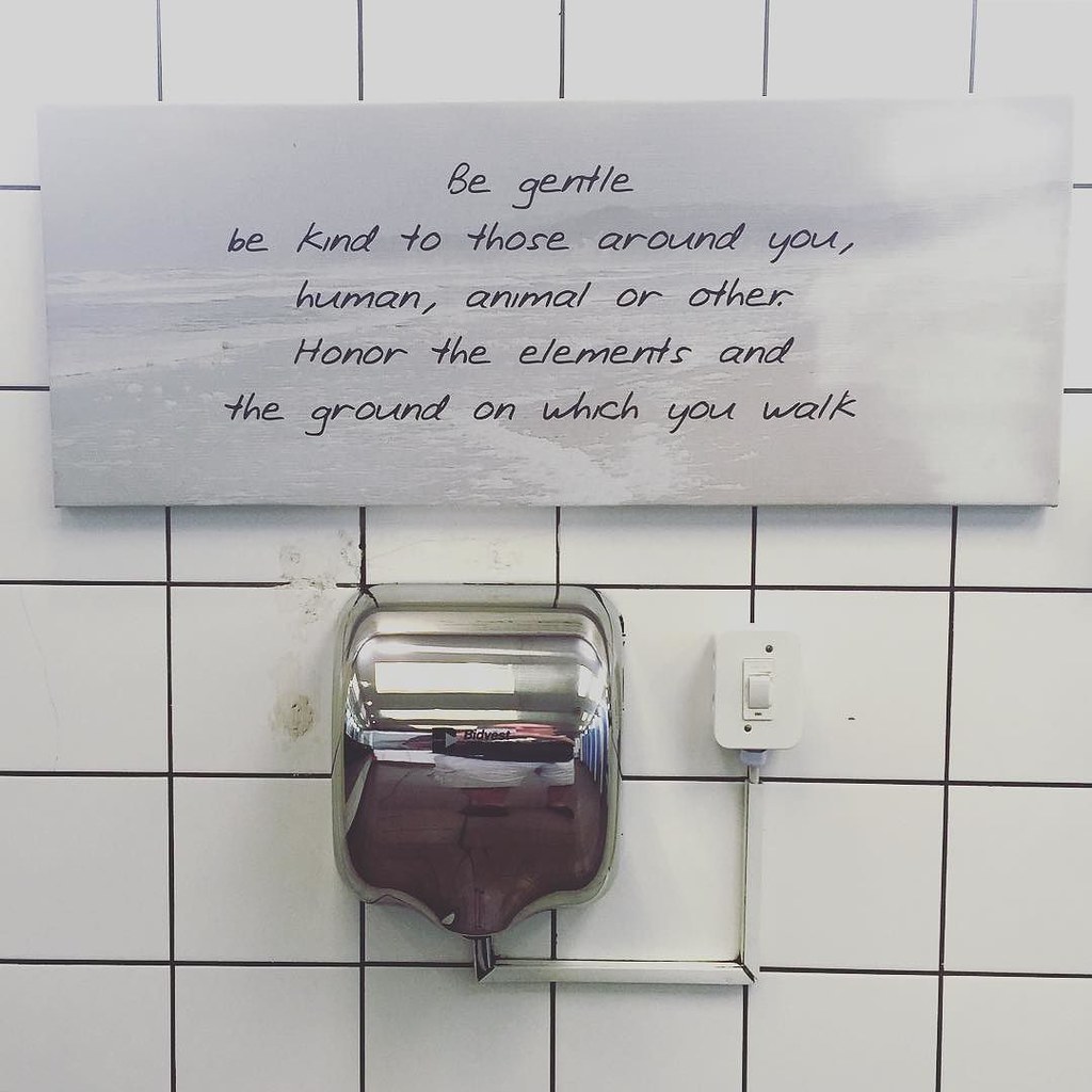 Philosophy of the bathroom handdryer, Shell Ultra City, M… Flickr