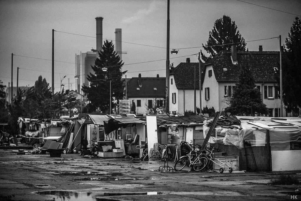 Slum Dwellings and Row Houses Frankfurt, Germany. One of t… Flickr