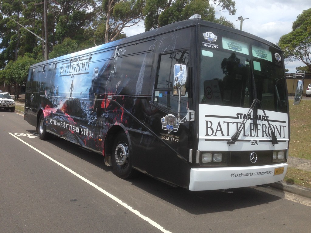 Star Wars Battlefront Bus, Sydney Australia Advertising fo… Flickr
