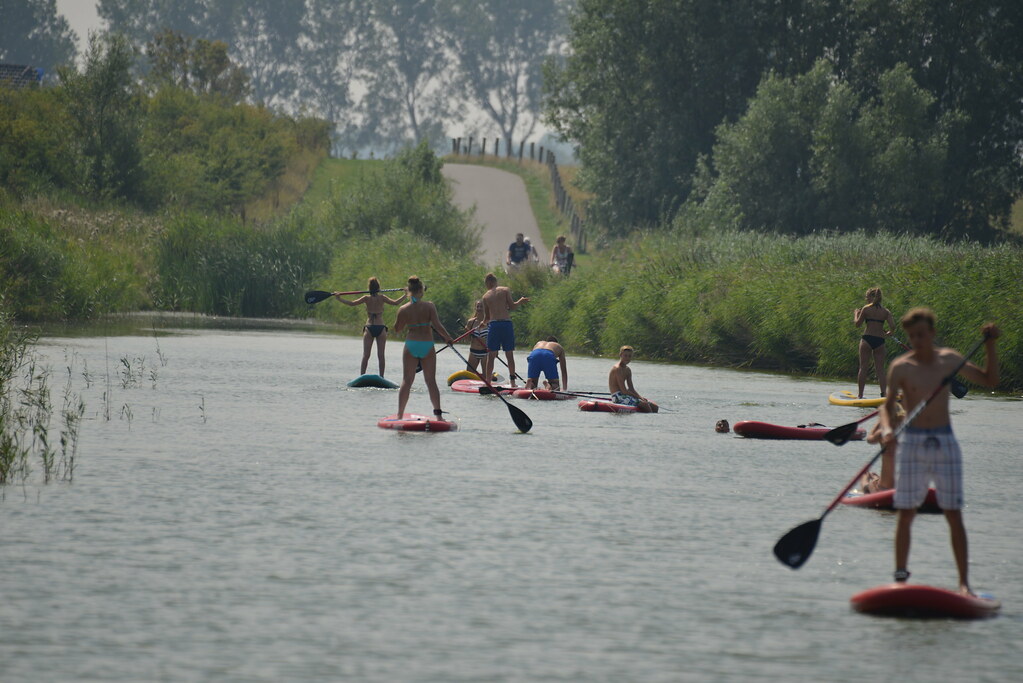 Strandcamping Groede stand up paddling Strandcamping Groede Flickr