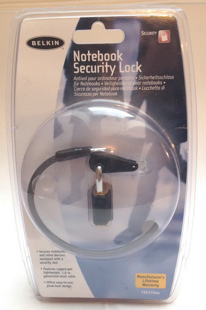 belkin wire lock (2) Protect your laptop from theft. Compa… Flickr