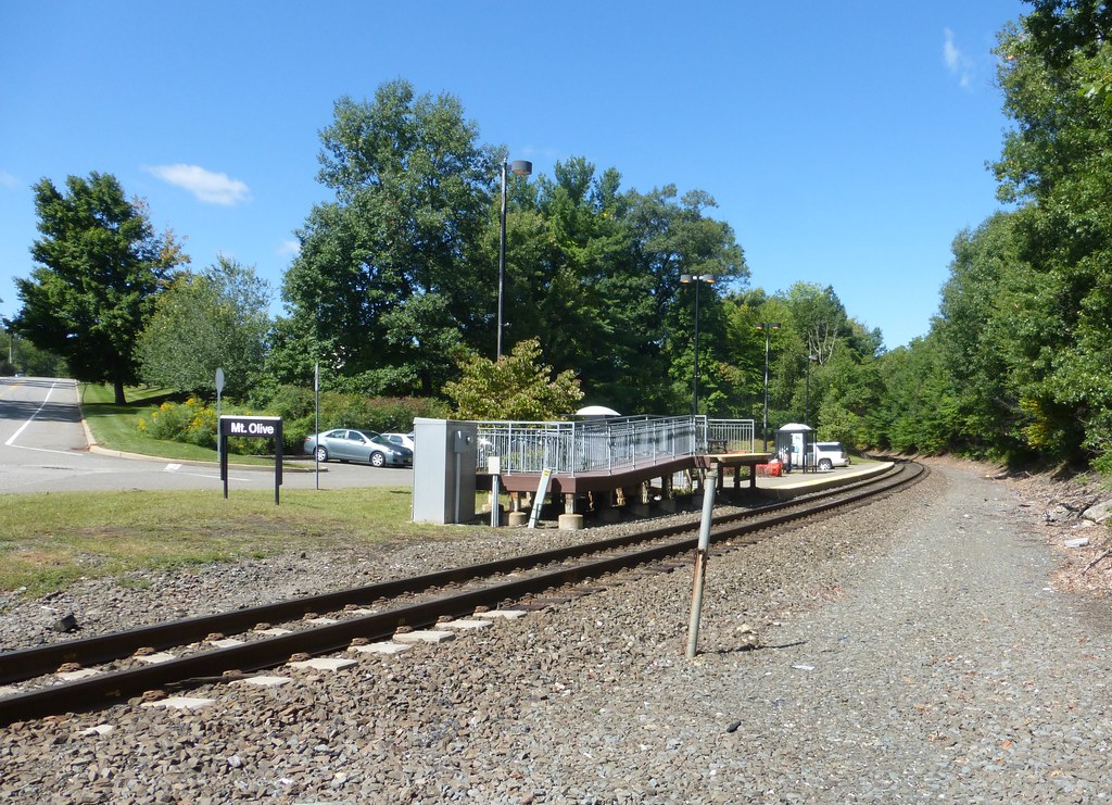 NJ Transit Mount Olive Station New passenger station built… Flickr