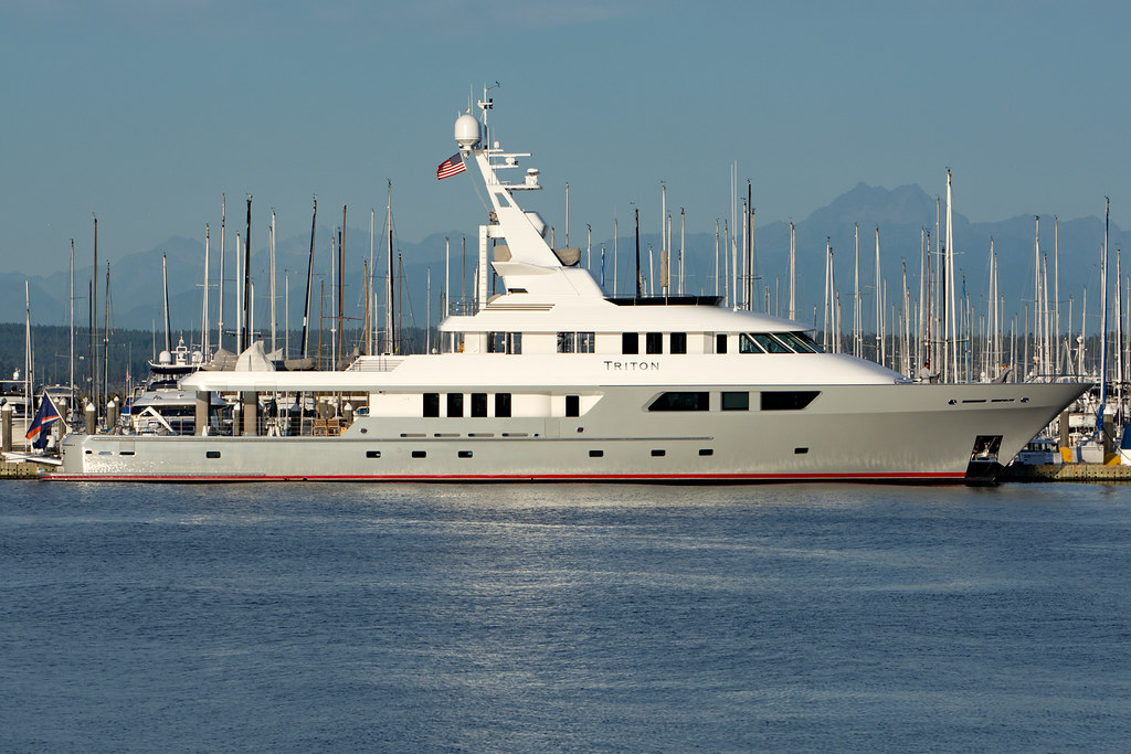 Triton One of my all time favourite yachts. Built by Seatt… Flickr