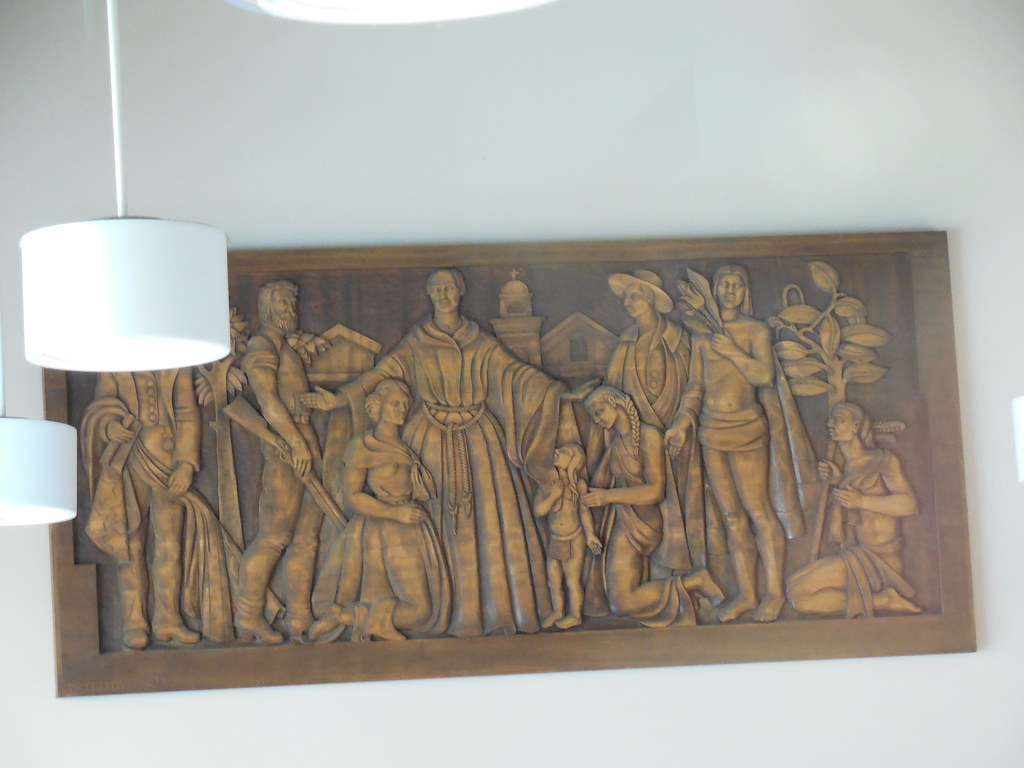 Hollister, California Post Office Relief TRAP wooden relie… Flickr