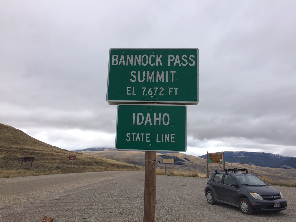 ID29 West Bannock Pass Idaho State Line Idaho State L… Flickr