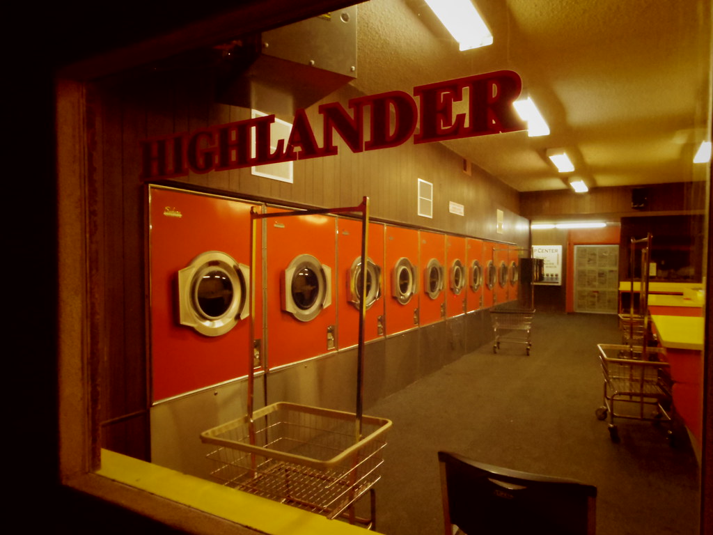 Highlander laundromat ellen jo roberts Flickr