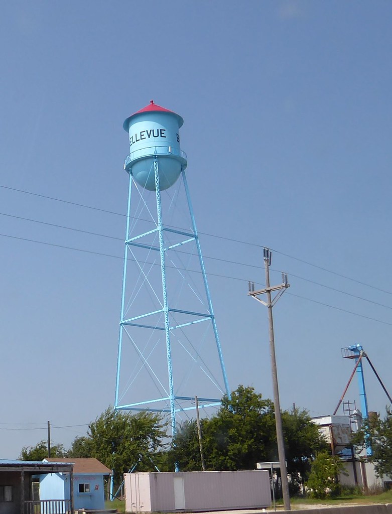 Bellevue Bellevue, Texas. Because I love me a water tower Stu