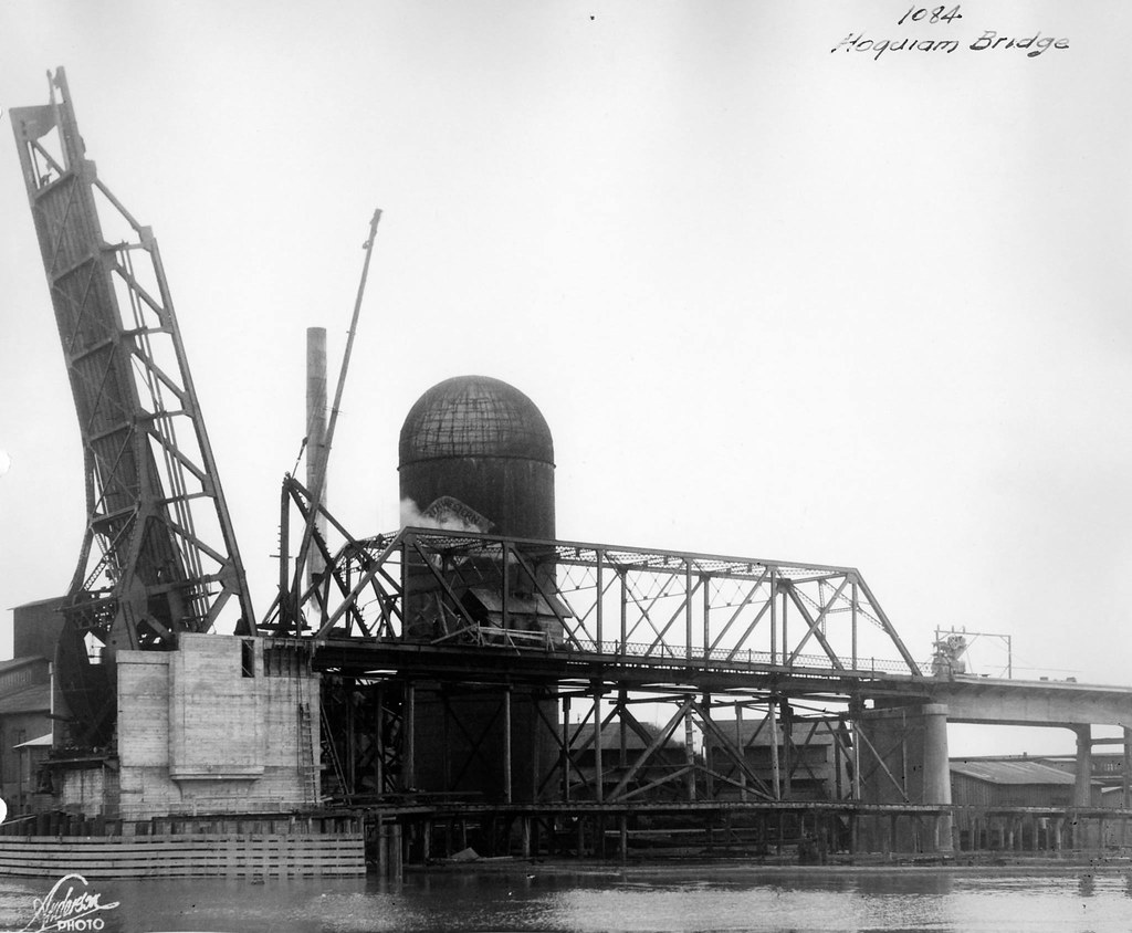 Hoquiam River Bridge Construction Completed in 1928, the H… Flickr