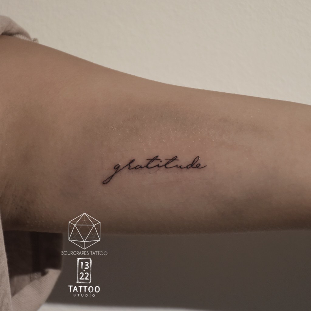 Tattoo Font Fine Line Tattoo