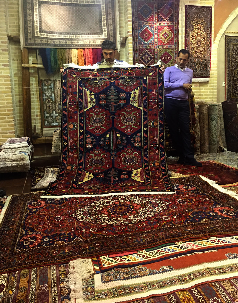 Rug Salesmen, Isfahan Bazaar Liz Olson Flickr