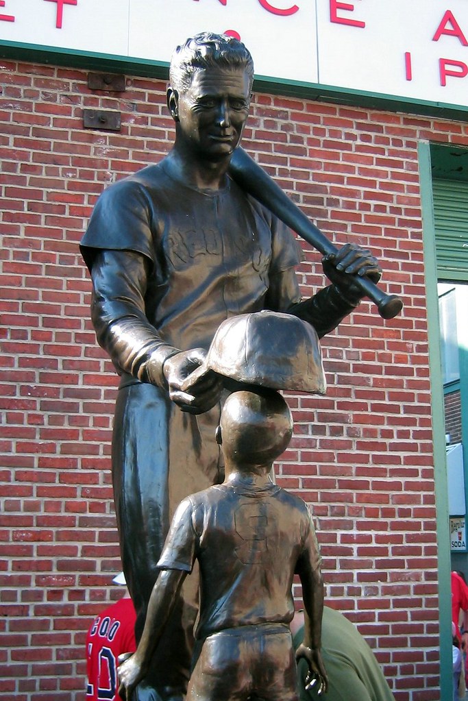 Fenway Park Ted Williams Jimmy Fund Statue a photo on Flickriver